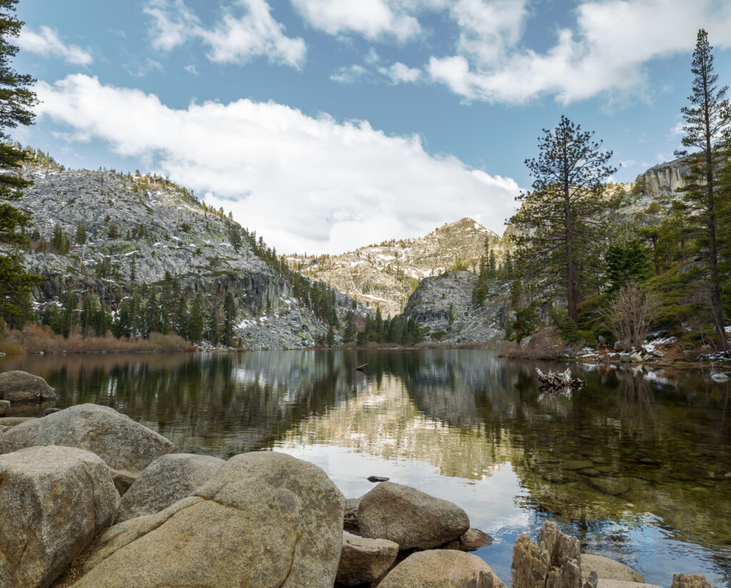 Eagle Lake Mountain Reflection