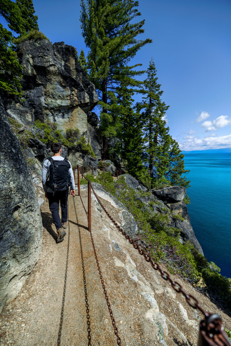 Cliff on Rubicon Trail